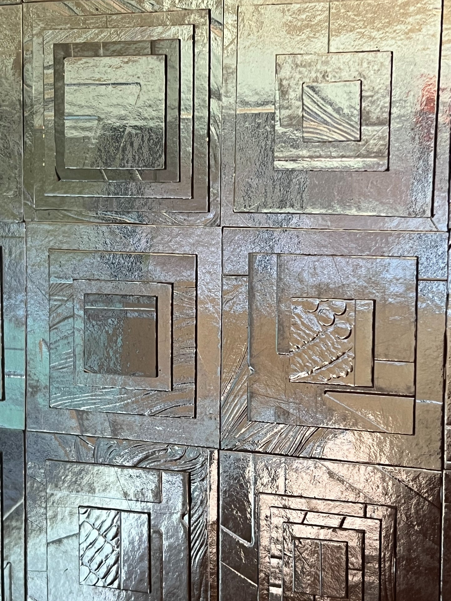 a sonic boom (28x28 framed)