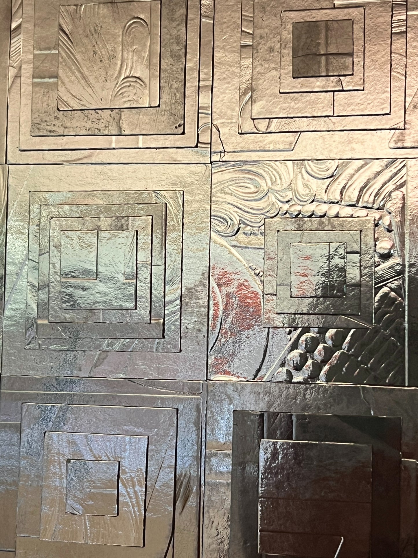 a sonic boom (28x28 framed)