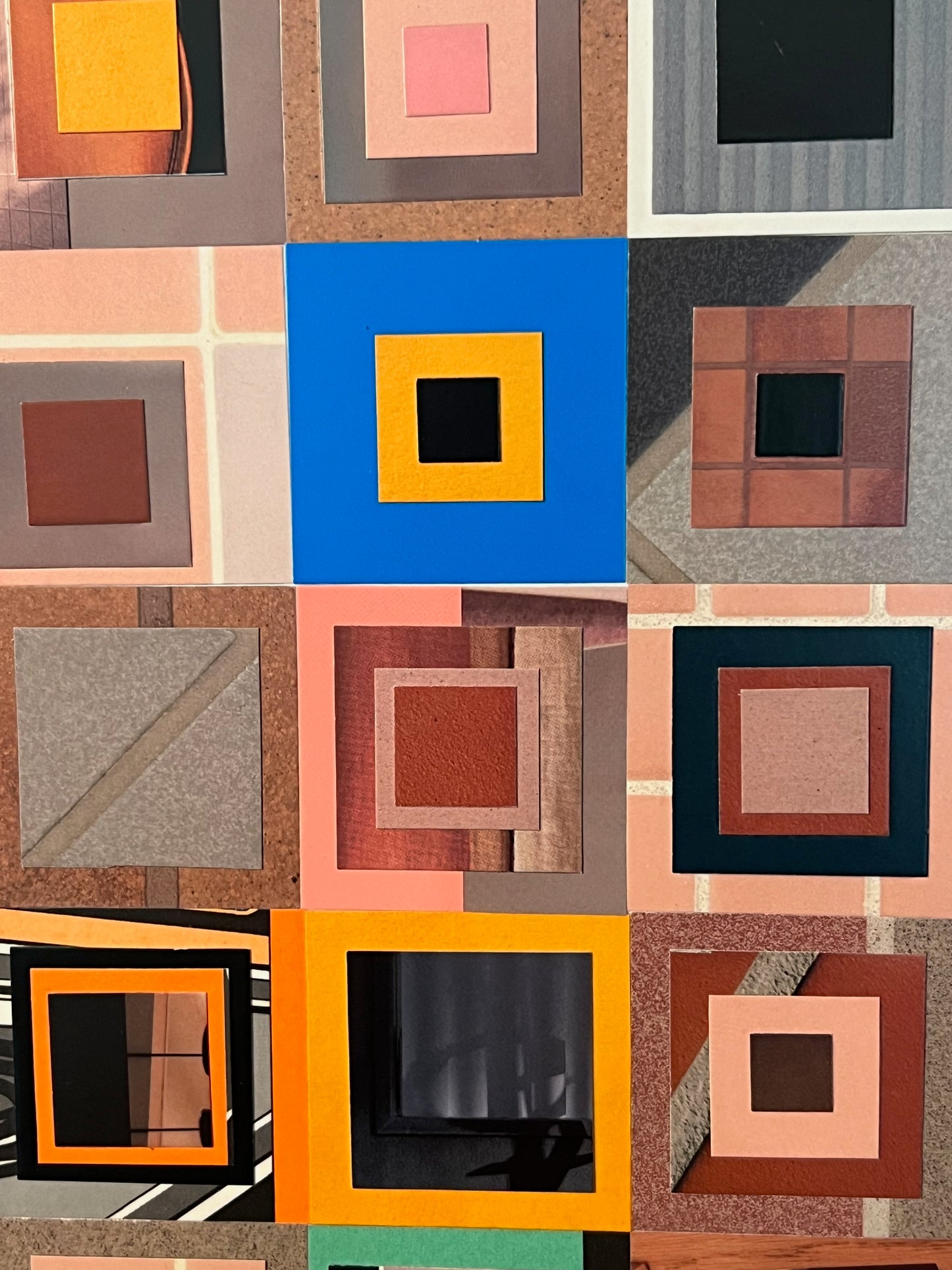 more than meets the eye (26x26 framed)