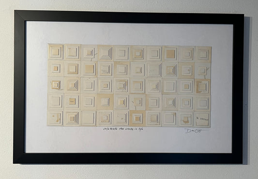 celebrate the cracks in life (18x28 framed)