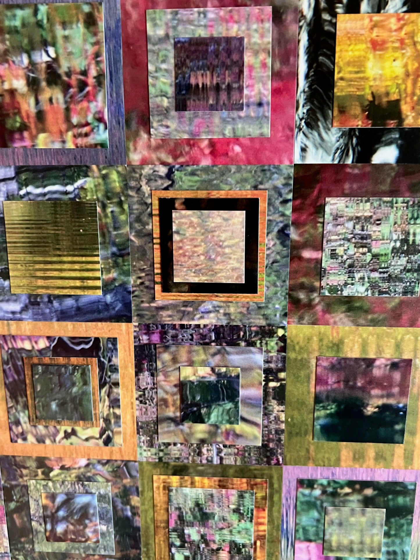 reflecting on reflections (30x42 framed)