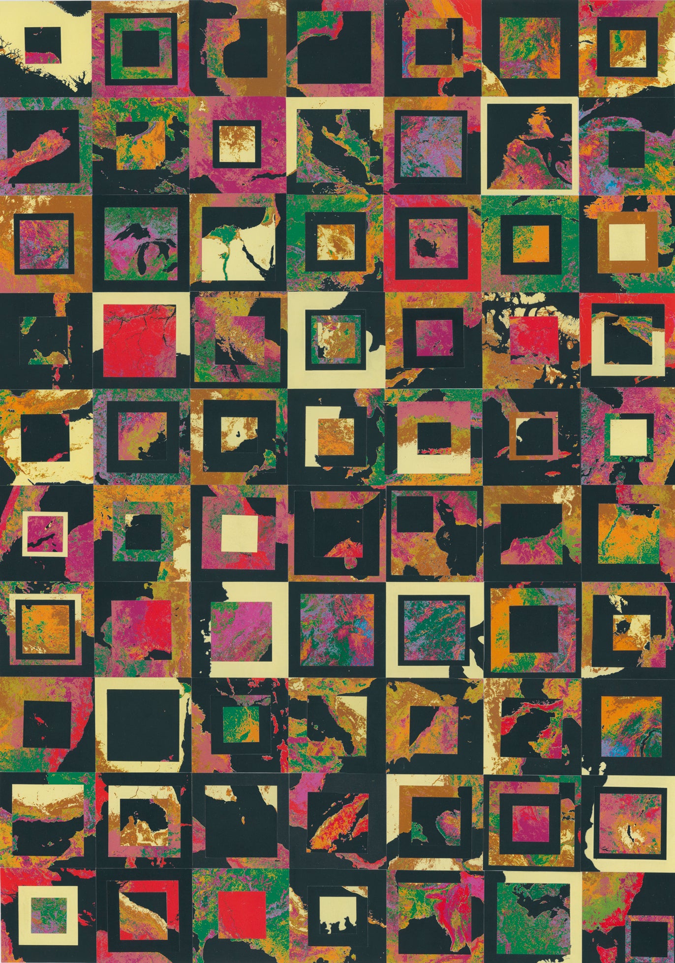 a nice addition to the Big Blue Marble (18x24)