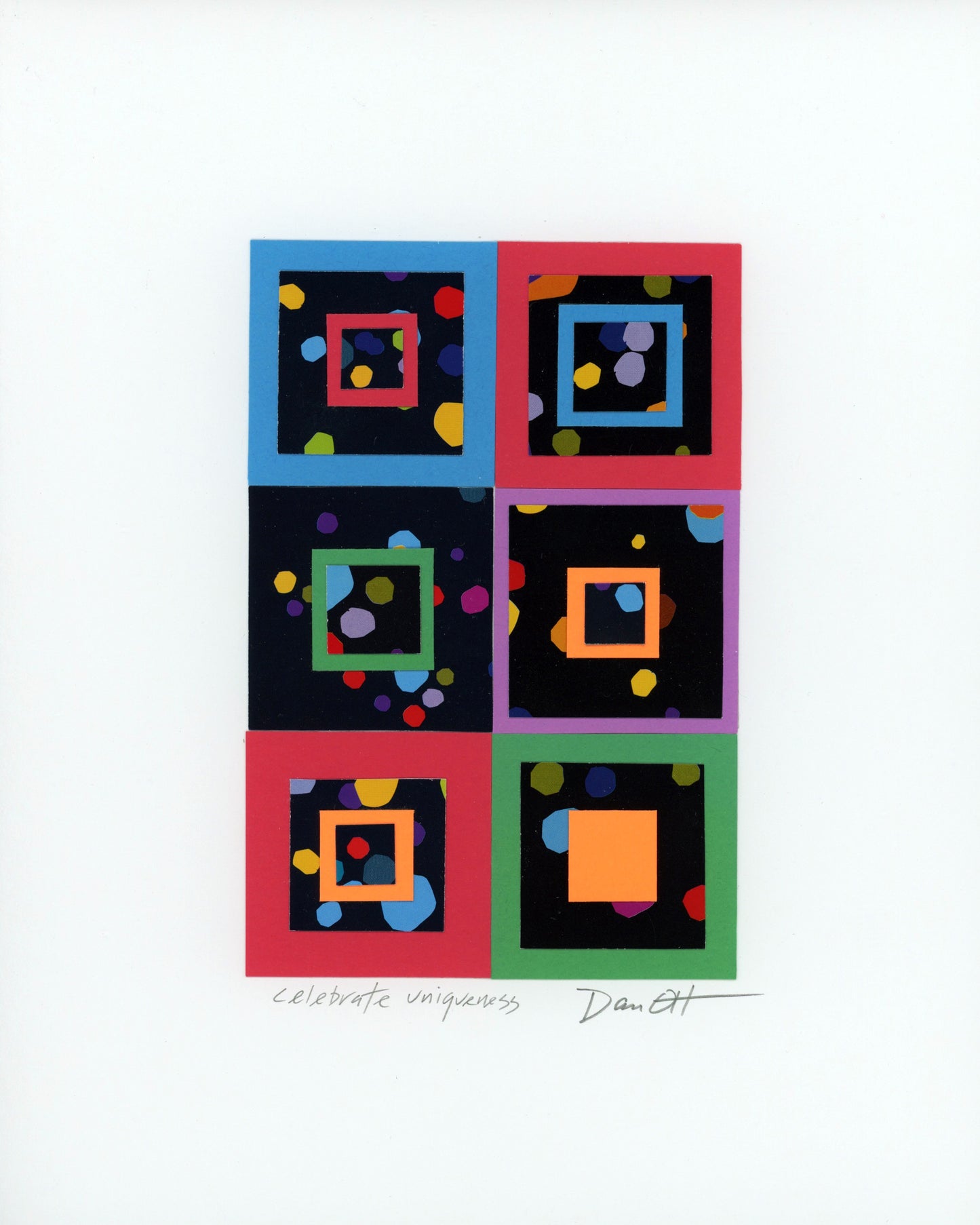 celebrate uniqueness (8x10)