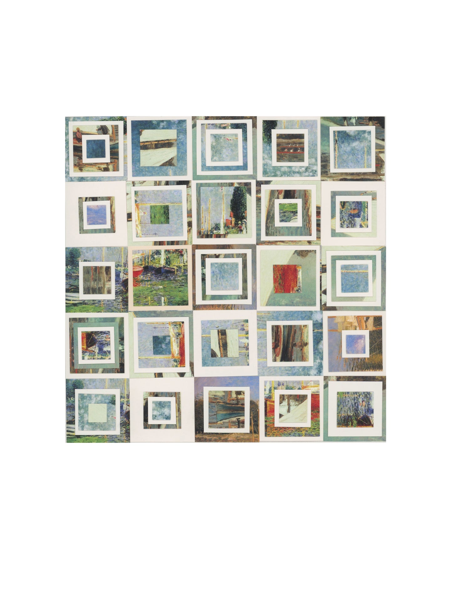 "color is my day long obsession, joy, and torment" (12x16)