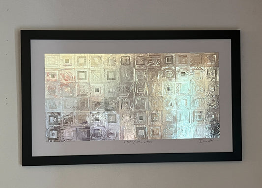 a bit of sonic cohesion (30x18 framed))